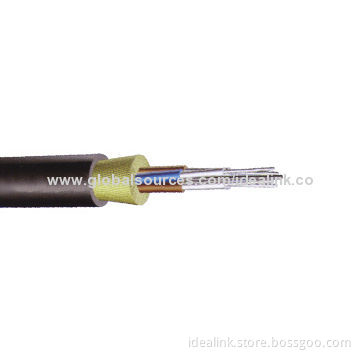 polyester elastomer tight buffer fiber strengthened by aramid yarn, protected by a PU outer jacket.New